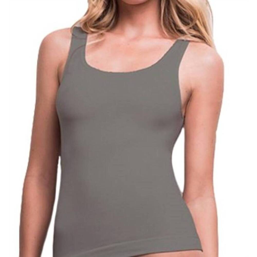 NEW BODY HUSH street-smart cami in charcoal